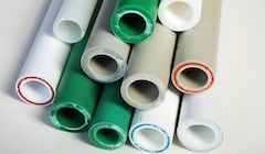 An assortment of tubes in various shapes and sizes.